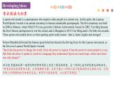 Unit 3 Faster, higher, stronger Period 3 Developing ideas and presenting Ideas-課件（外研版選擇性必修第一冊）