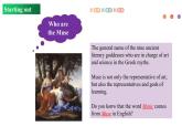 Unit 4 Meeting the muse Period 1 Starting out and understanding ideas課件-【新教材精創(chuàng)】新教材同步備課(外研版選擇性必修第一冊)