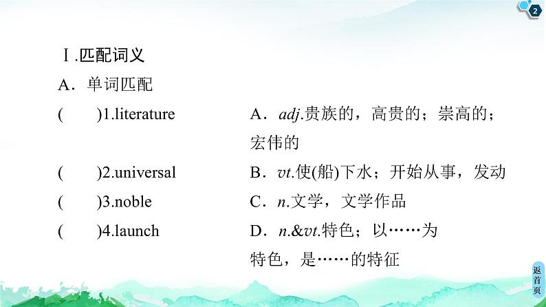 牛津译林版 (2019) Unit 4   Exploring literature 课前预习PPT课件+学案02