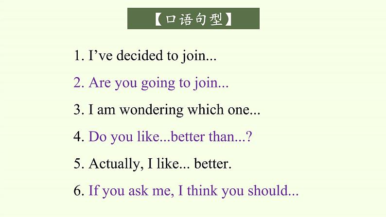 Unit 1 Teenage Life Listening and Speaking 课件07