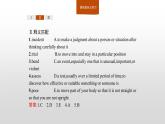 2020-2021学年新人教版选择性必修1课件：Unit4 Body language　Section B　Learning about Language