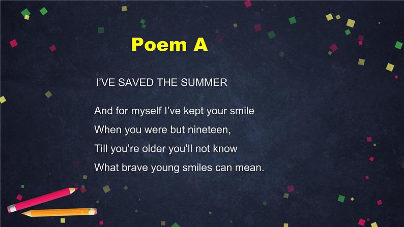 高二英语(人教版)-选修六 Unit 2 Poems(4)-课件06