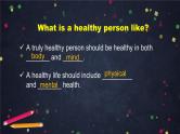 高二英语(人教版)-选修六 Unit 3 A Healthy Life(1)-课件