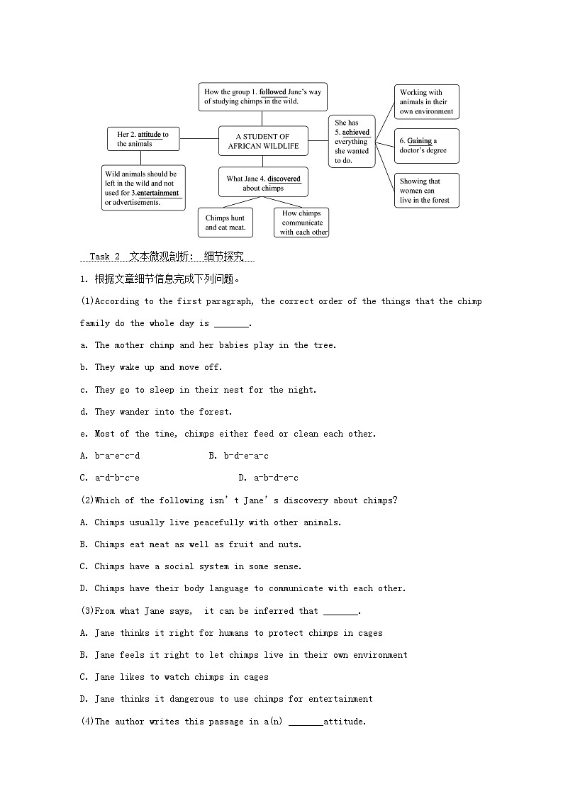 【精品】高中英语 人教版 必修4 Unit1WomenofachievementWarmingUp&Reading练习（含解析）03