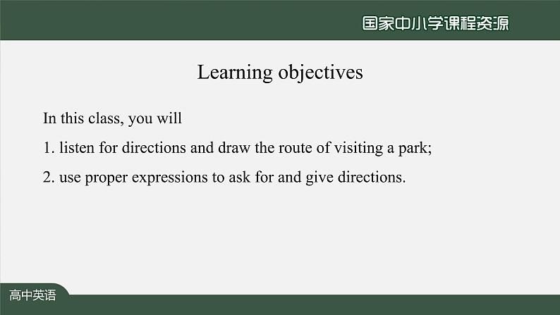 人教版(2019) 高二英语 选择性必修1 Unit3 Fascinating Parks  Using Language(1)-课件02