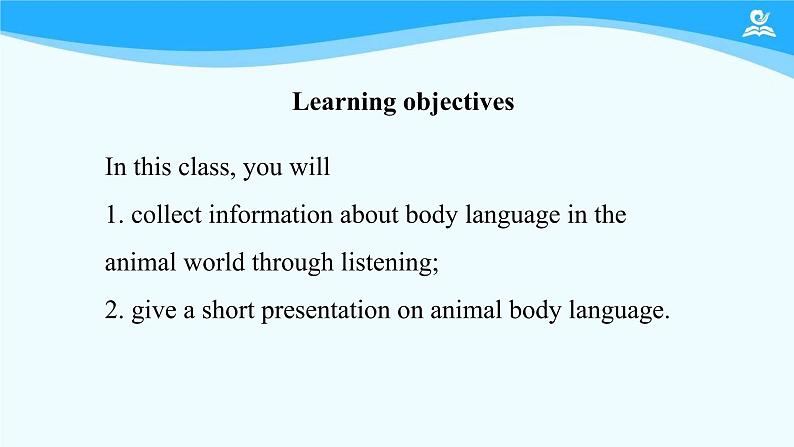 人教版(2019) 高二英语 选择性必修1 Unit4 Body Language  Listening and Speaking(Workbook)-课件02