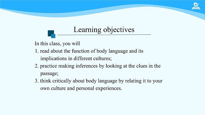 人教版(2019) 高二英语 选择性必修1 Unit4 Body Language  Reading and Thinking-课件02