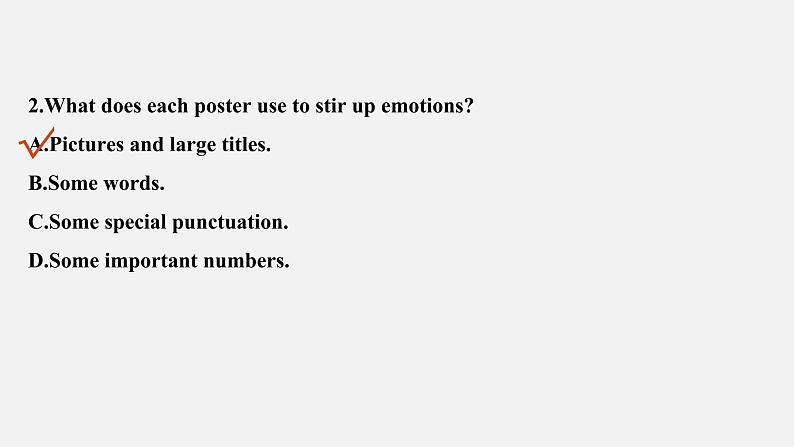 Unit 2 Wildlife protection 精品讲义课件Period Four　Listening and Talking，Reading for Writing，Assessing Your Progress & Video Time06