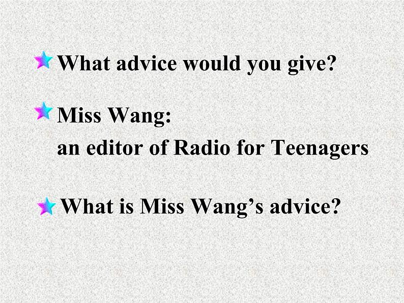 高中人教版英语必修一课件：Unit 1 Friendship Section D Using language2课件（共21 张PPT）07