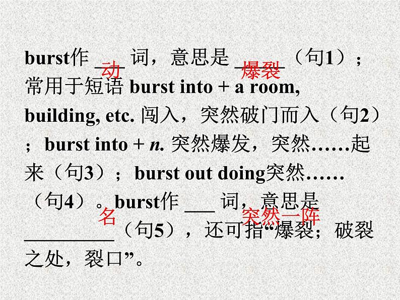 高中人教版英语必修一课件：Unit 4 Section B Language Points 2课件（共 48张PPT）第8页