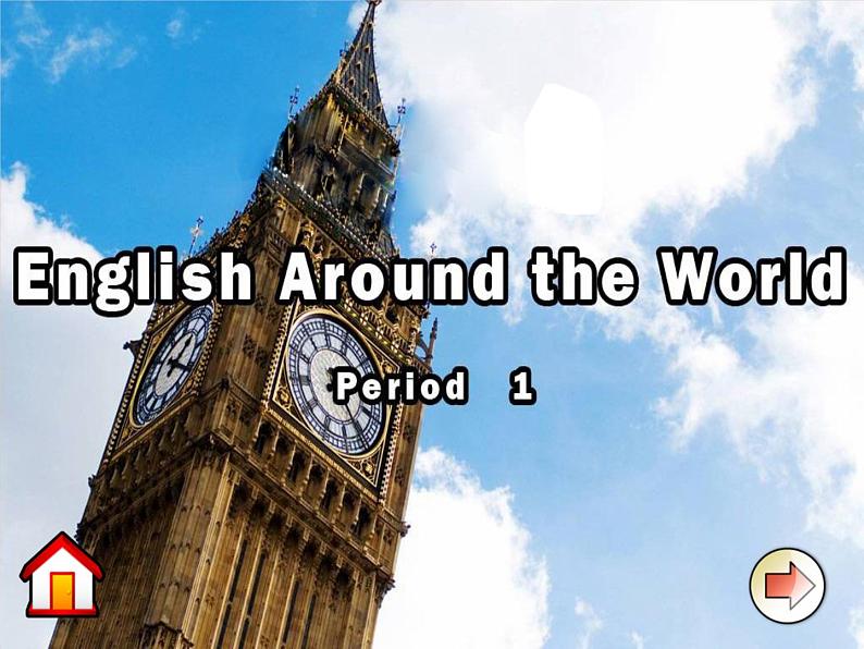 高中英语《Unit 2 English around the world》period 1课件 新人教版必修101