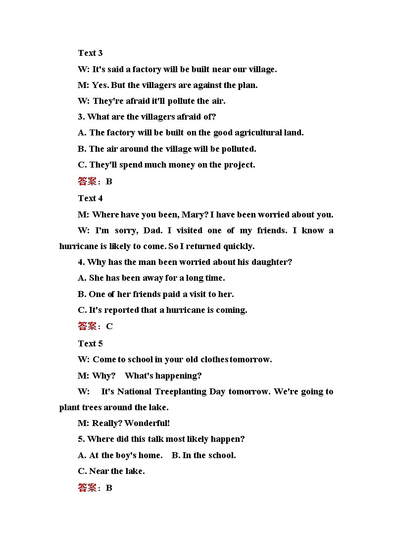 高中英语人教版选修6练习：阶段水平测试（五） Word版含解析02