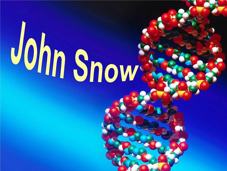 高二英语人教版必修5课件：Unit 1 John Snow第1页