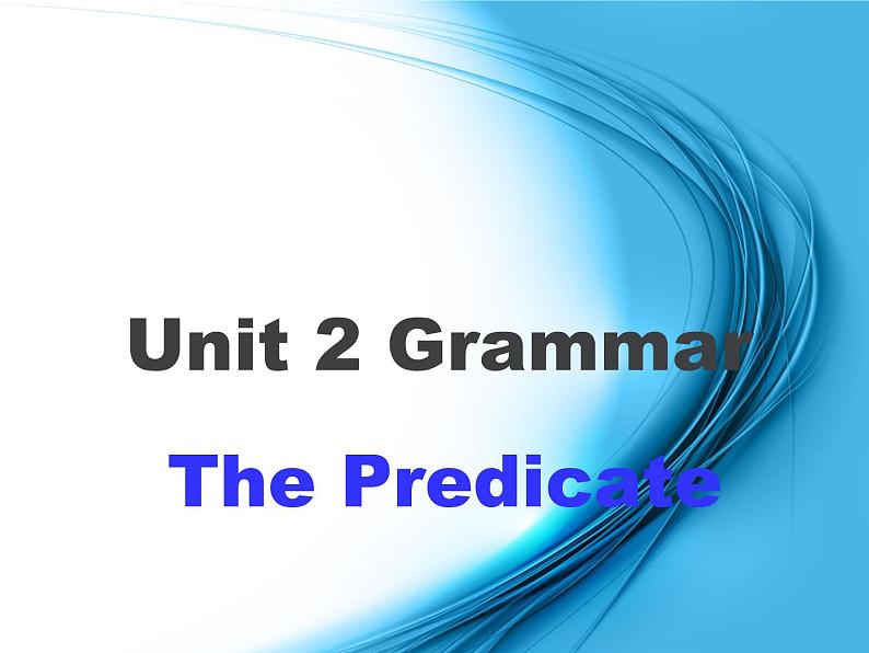 高中英语（人教版）选修九 同步课件 U2P3 Grammar01