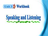 高中英语（人教版）选修九 同步课件 u3p6 workkbook-speaking and reading task