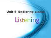 高中英语（人教版）选修九 同步课件 u4p4 listening exercise