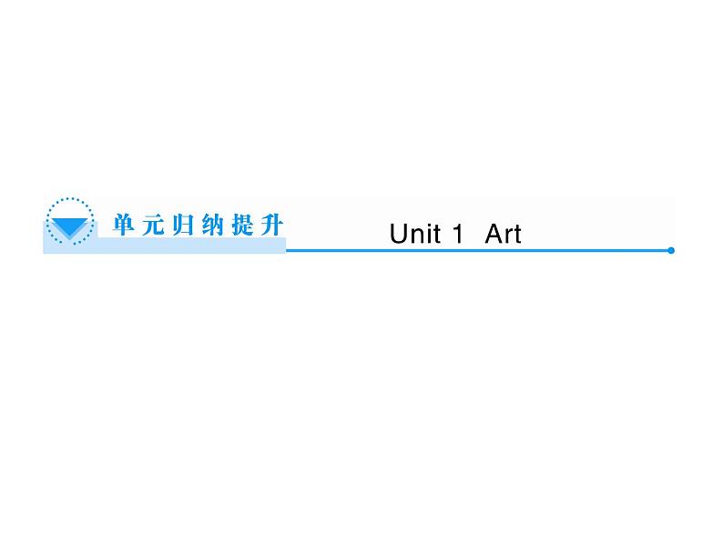 高二英语（人教版选修6）教学精品课件：单元归纳提升101