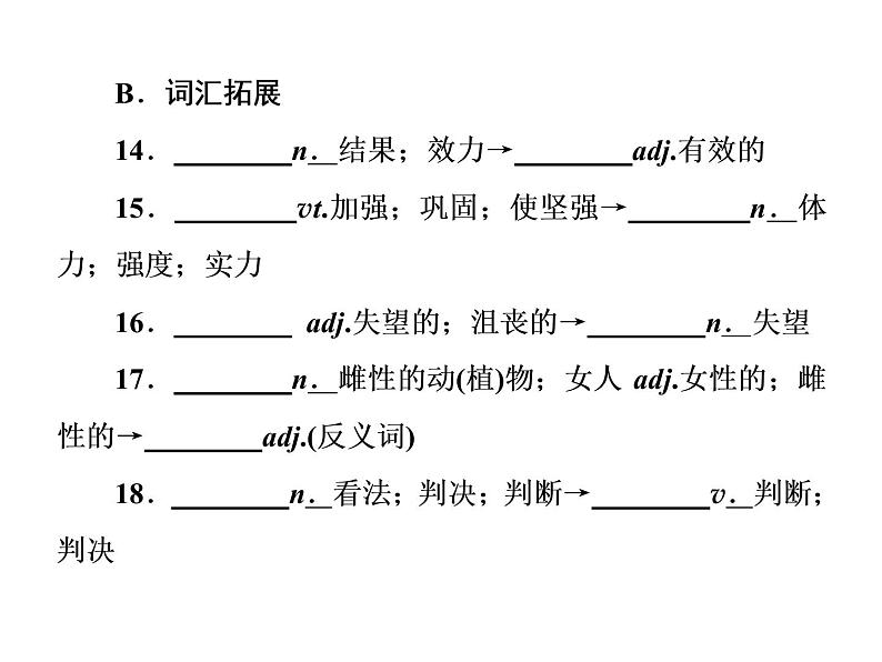 高二英语（人教版选修6）教学精品课件：单元归纳提升304