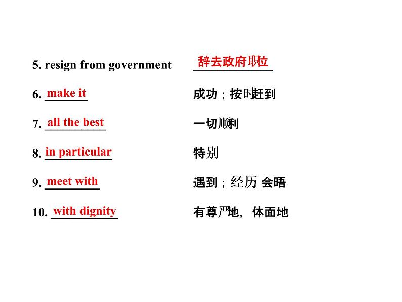 高中英语课件 选修七：Unit 1 Using Language05