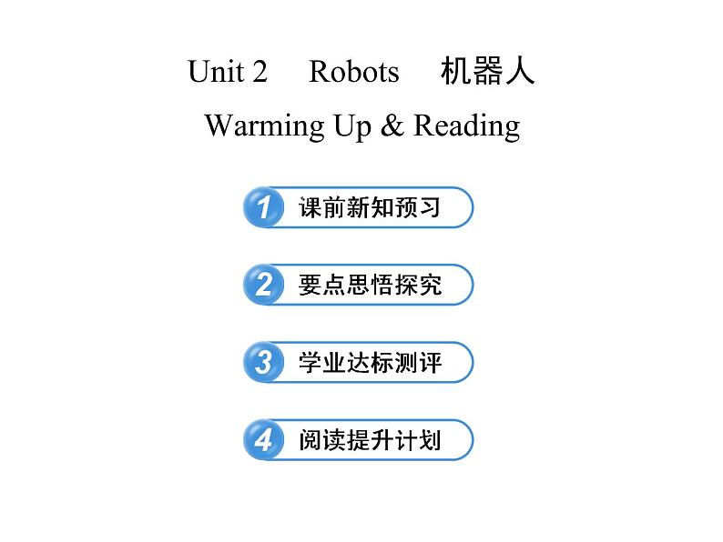 高中英语课件 选修七：Unit 2 Warming Up & Reading01