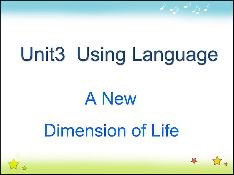 高中英语人教版选修7课件：Unit3 Period4 using language01