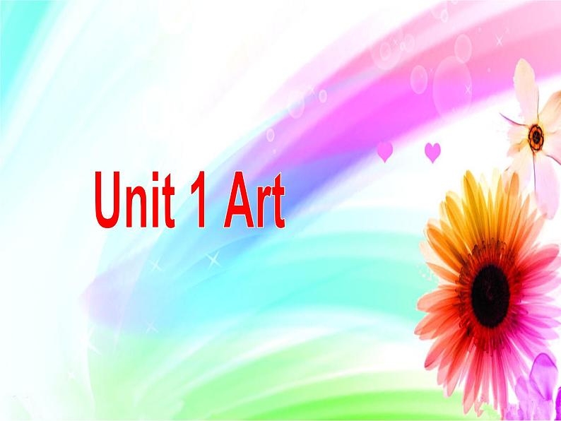 高二英语人教版选修6课件：Unit 1 Art  Learning about language02