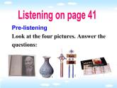 高二英语人教版选修6课件：Unit 1 Art Listening