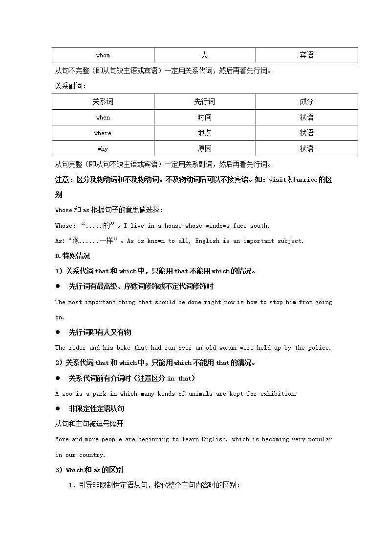 2018高考英语语法填空类阅读练习及答案：侧重复合句第2页