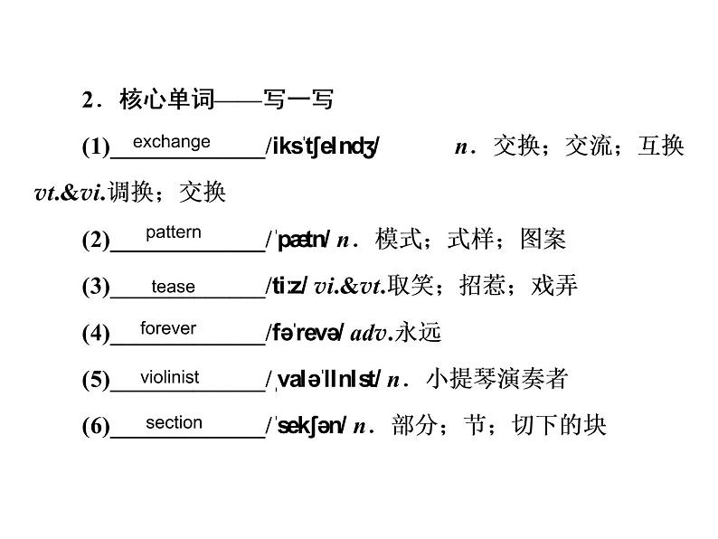 2021版高考英语（课标通用）大一轮复习课件：必修六 Unit 2 Poems05