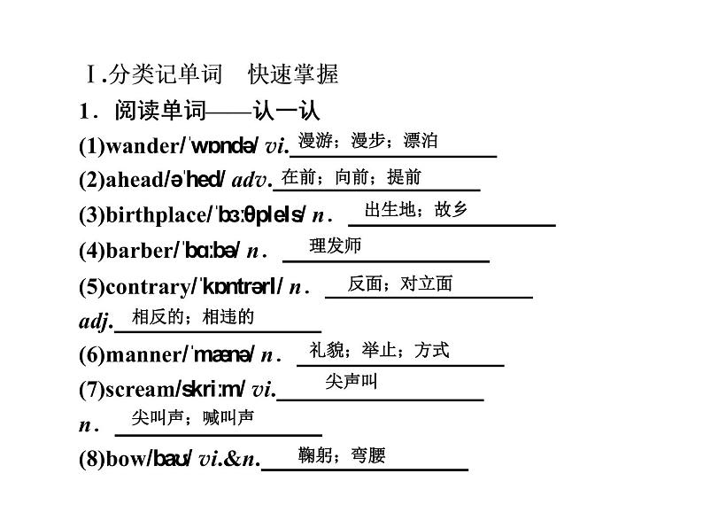 2021版高考英语（课标通用）大一轮复习课件：必修三 Unit 3 The Million Pound Bank Note03