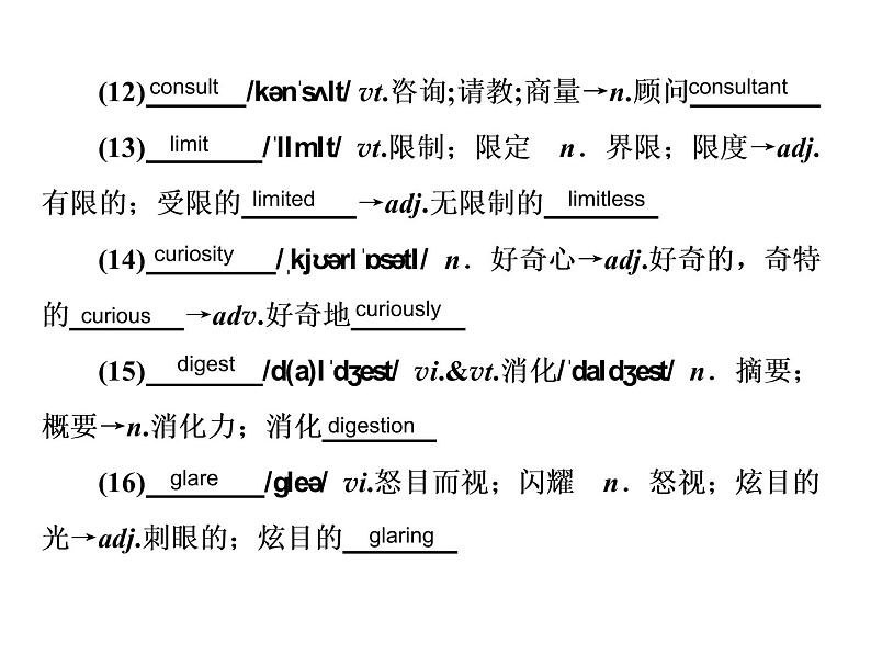 2021版高考英语（课标通用）大一轮复习课件：必修三 Unit 2 Healthy eating06