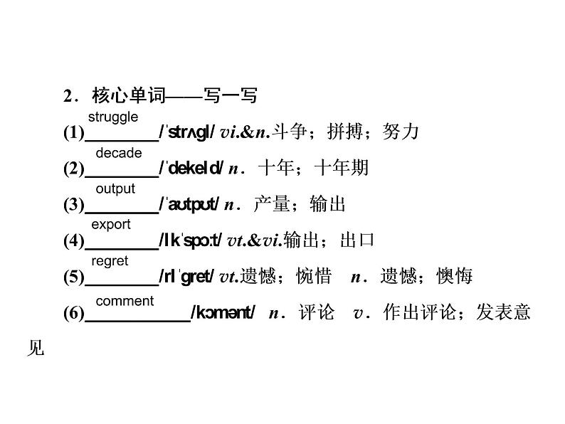 2021版高考英语（课标通用）大一轮复习课件：必修四 Unit 2 Working the land05