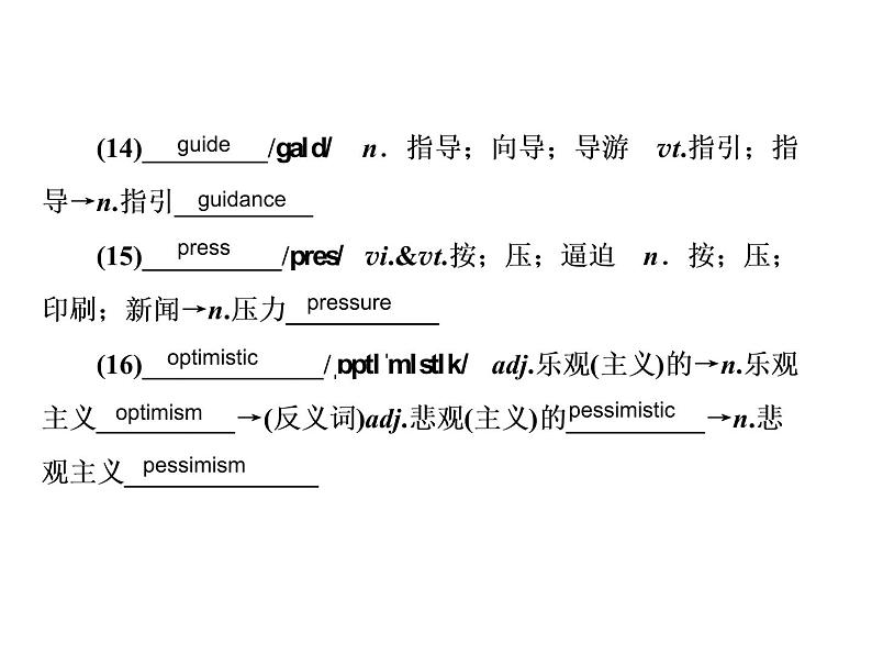 2021版高考英语（课标通用）大一轮复习课件：必修五 Unit 3 Life in the future07