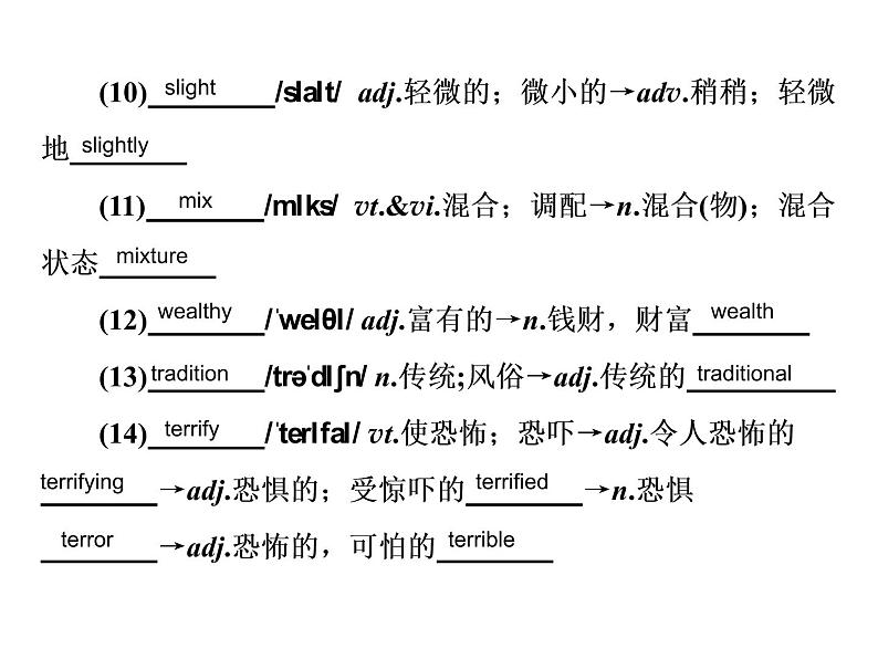 2021版高考英语（课标通用）大一轮复习课件：必修三 Unit 5 Canada—“The True North”07