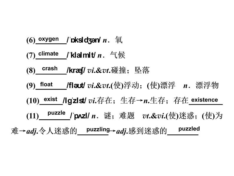 2021版高考英语（课标通用）大一轮复习课件：必修三 Unit 4 Astronomy：the science of the stars05