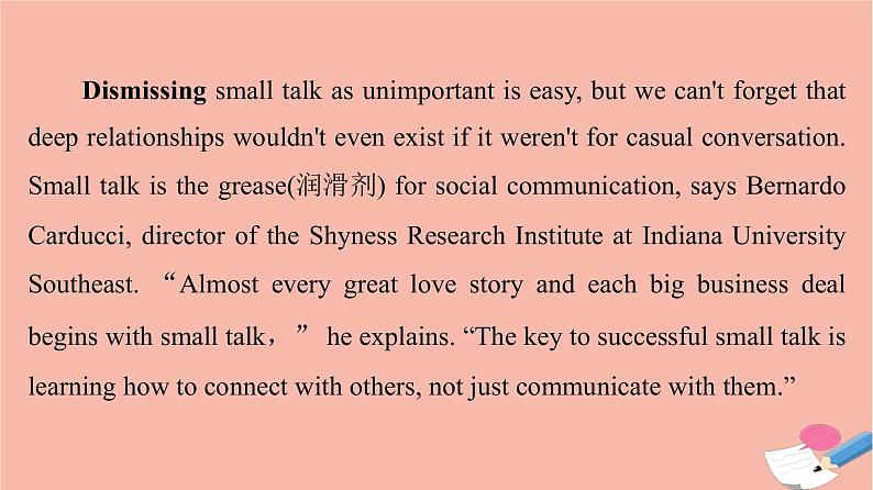 2022版高考英语一轮复习第2部分人与社会主题群1社会服务与人际沟通主题语境2良好的人际关系与社会交往2课件05