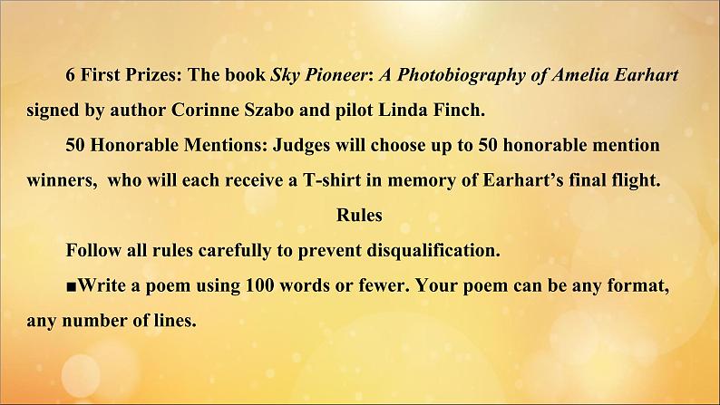 2021届高考英语二轮专题训练第一篇专题一阅读理解第二部分题型应对策略第1讲细节理解题课件2021022317507