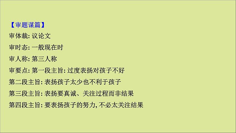 2021届高考英语二轮专题训练第三篇课件打包10套06