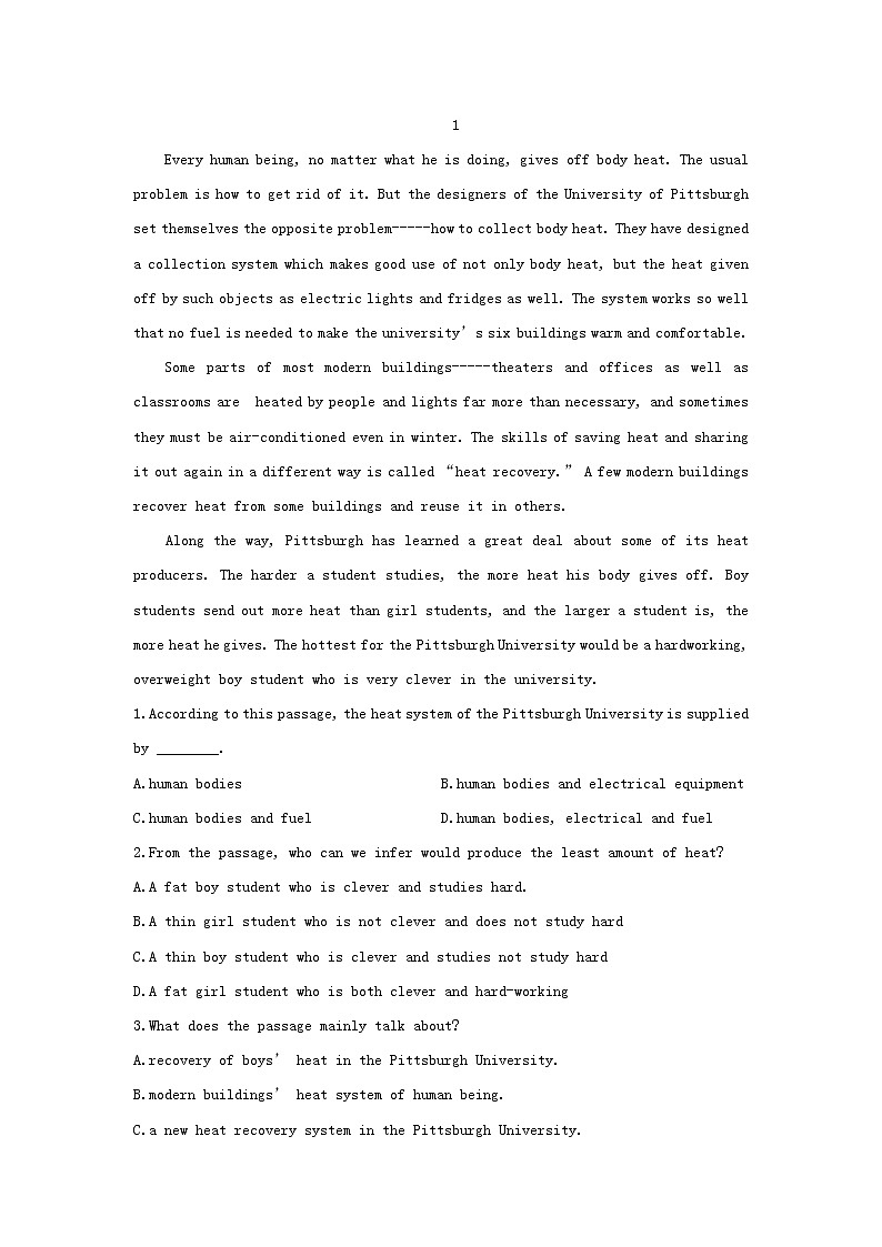 2021届高考英语二轮复习之阅读理解“典型技巧”高效练典型技巧10文章写作手法的判断含解析202103052155第3页