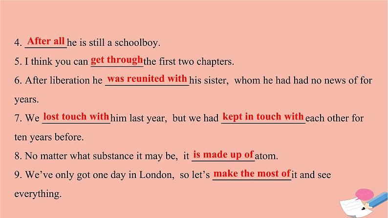 外研版（2019） 选择性必修 第四册  Unit 2 Lessons in life课件（4份打包）04