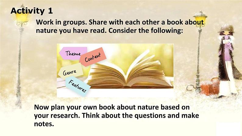 2020-2021学年外研版(2019)选择性必修三课件：Unit6 Nature in words  Presenting ideas & Reflection 第2页