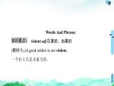 外研版（2019）高中英語 選擇性必修第三冊 Unit 3　War and peace課件+學案+作業(yè)（共19份打包）