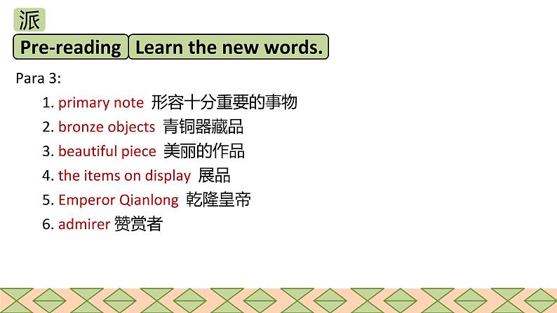 人教版2019高中英语选择性必修第三册Unit 1 Art Period 5 Readind for writing课件（共39张PPT）第8页