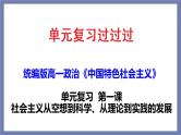 单元复习01  社会主义从空想到科学、从理论到实践的发展（最新版） 【过知识】-2022-2023学年高一政治单元复习（统编版必修1） 课件