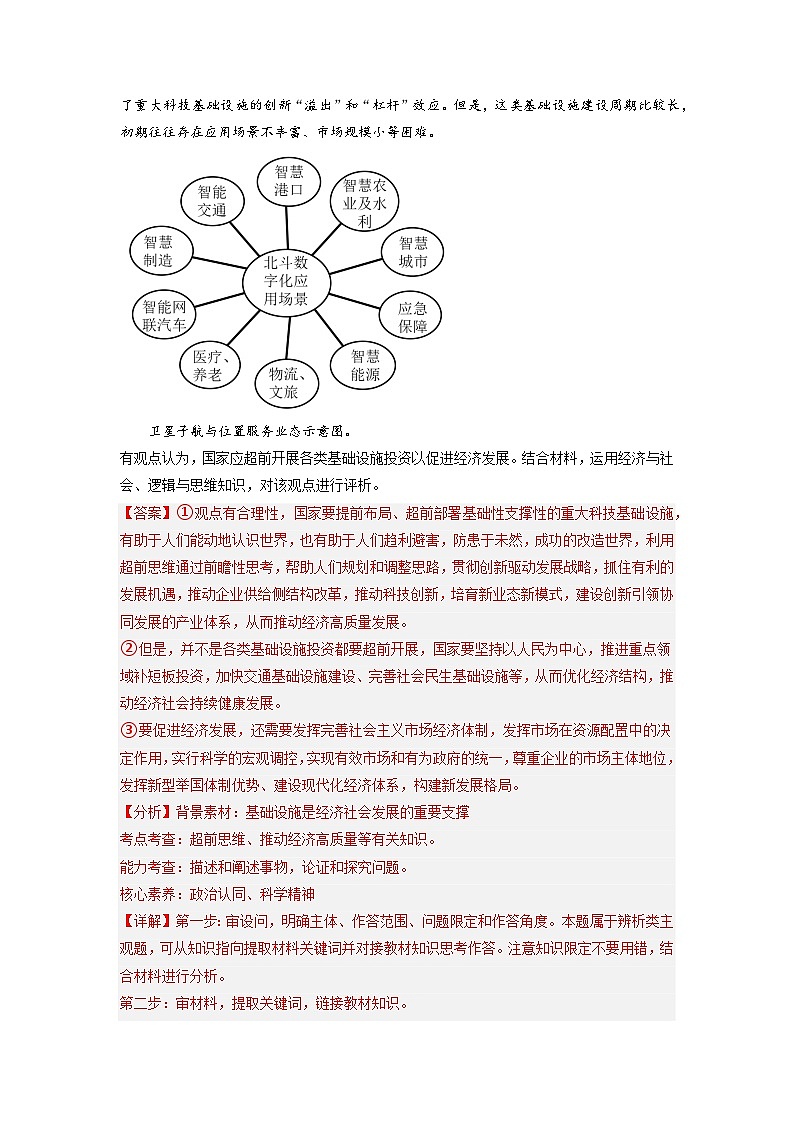 专题14  科学思维与创新思维-2023年高考真题和模拟题政治分项汇编（解析版）第3页