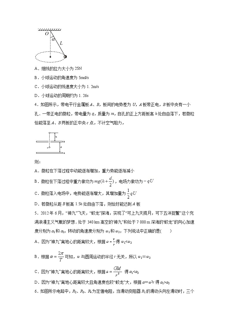 2020-2021学年四川省雅安市高二下学期期末联考物理试题17 解析版第2页