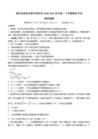 2020-2021学年湖北省新高考联考协作体高二下学期期末考试物理试题 word版