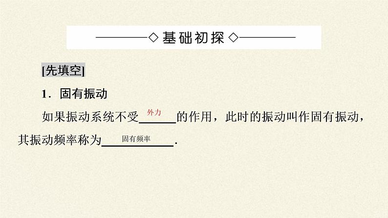 高中物理人教版选择性必修 第一册-2.6 受迫振动、共振-课件（23张PPT）02