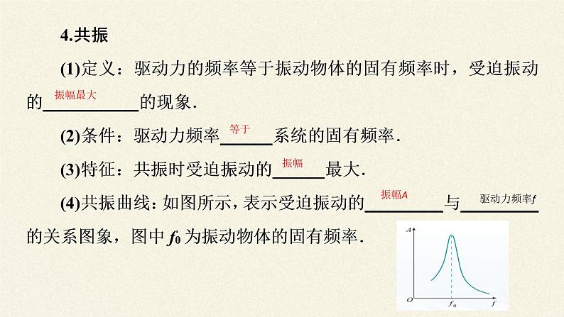 高中物理人教版选择性必修 第一册-2.6 受迫振动、共振-课件（23张PPT）06