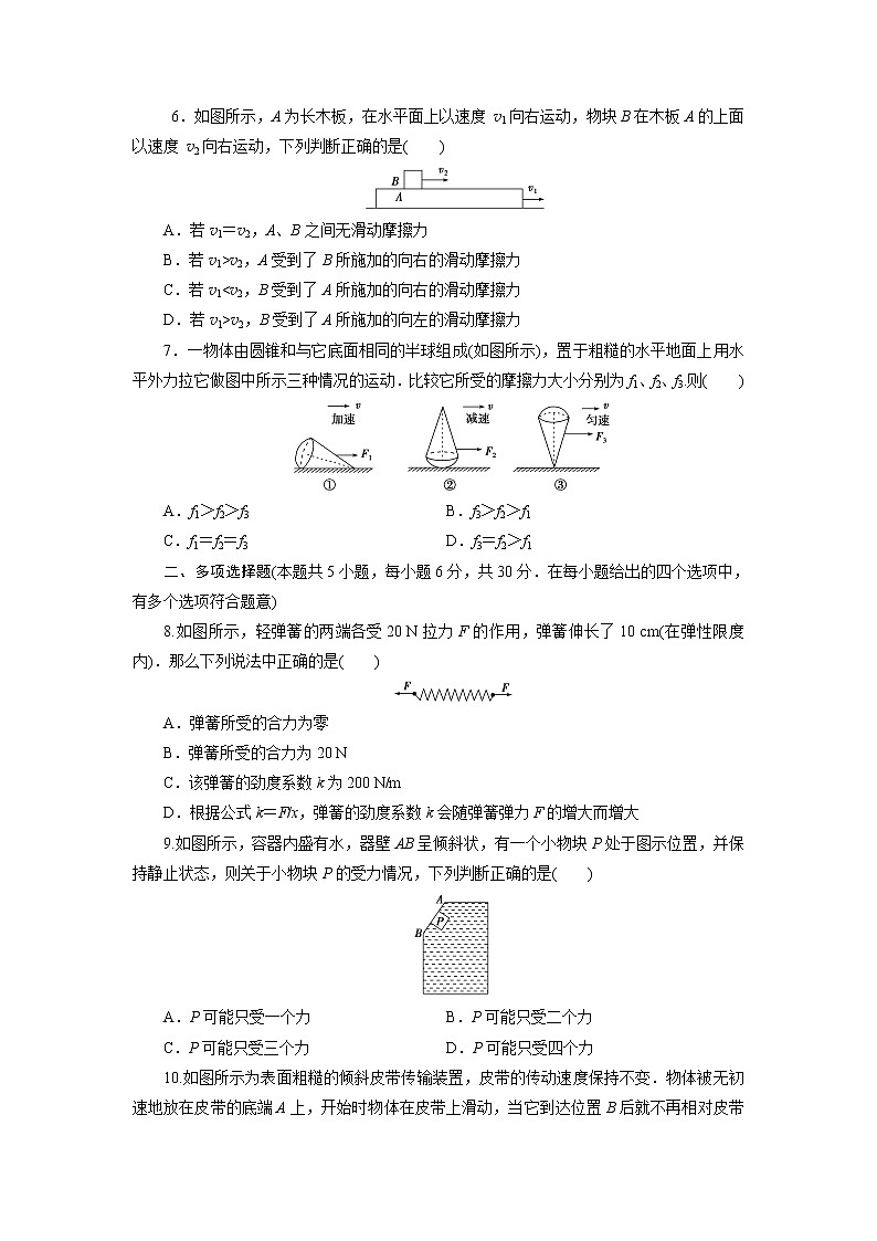 高中同步测试卷·人教物理必修1：高中同步测试卷（四） word版含解析第2页